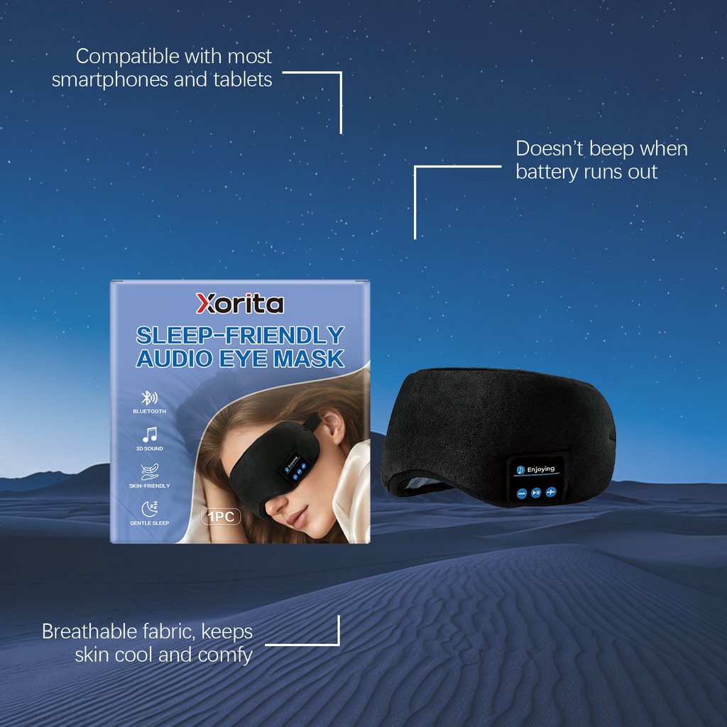 Soft Audio Sleep Eye Mask