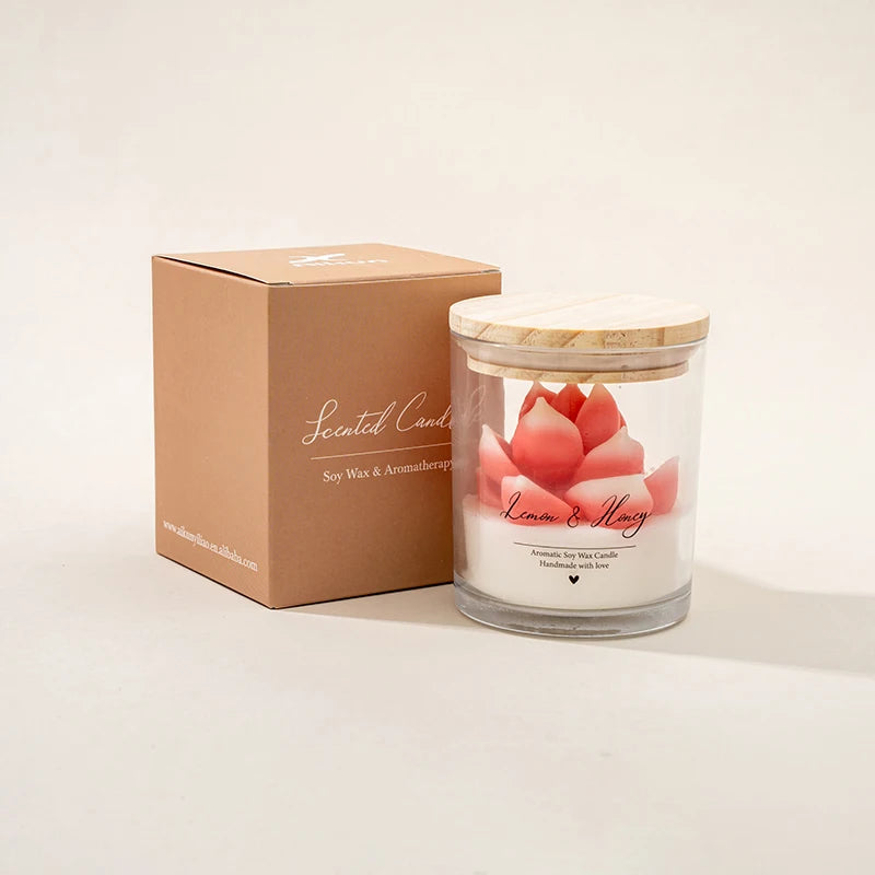 Botanical Glass Jar Scented Candle