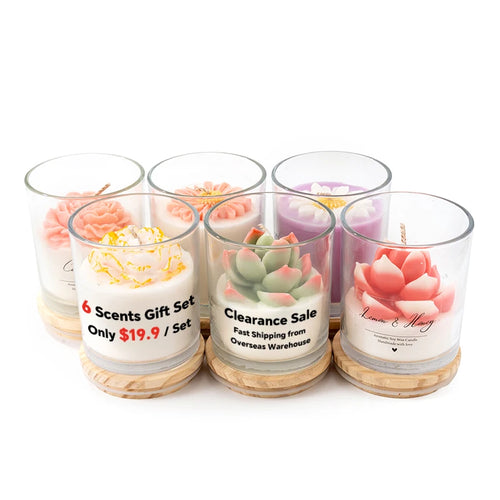 Botanical Scented Candle Gift Set