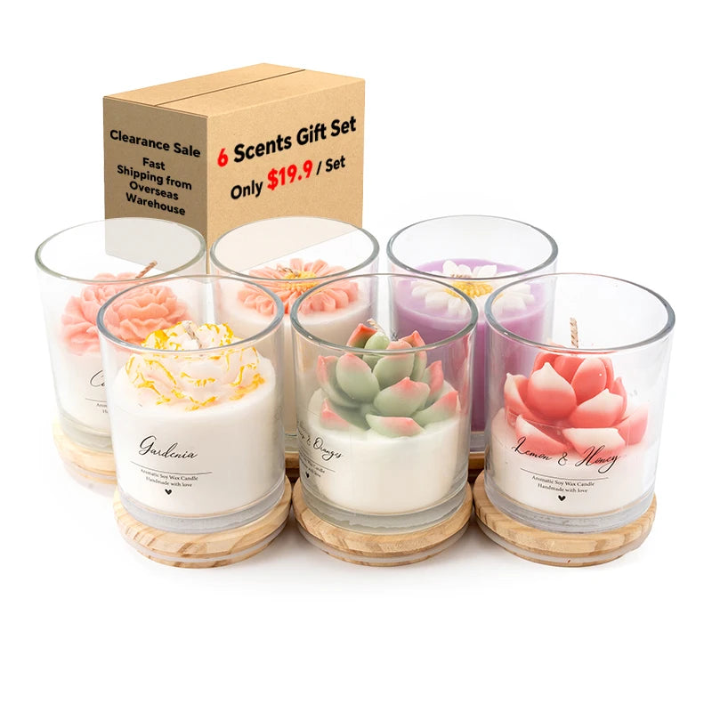 Botanical Scented Candle Gift Set