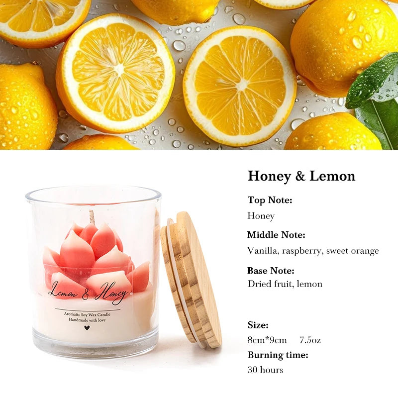 Botanical Glass Jar Scented Candle